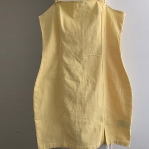H&M Yellow Dress